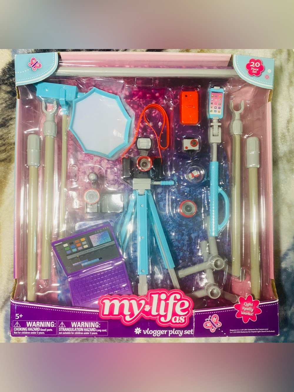 My Life As Blue Vlogger Play Set - Kids Toys